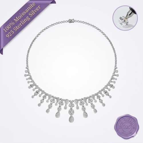 Lumière Moissanite Jewelry Set