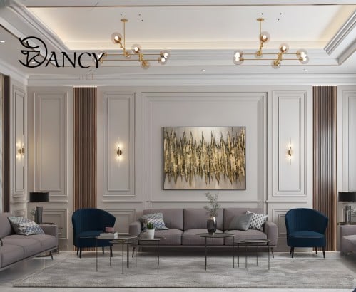 لوحة ديكور رسم يدوي