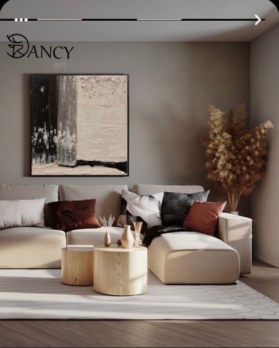 لوحه رسم يدوي اسود وابيض