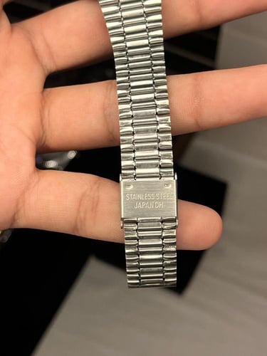 ساعة كاسيو دبل تايم(اسود ) -تصميم الجوهرة