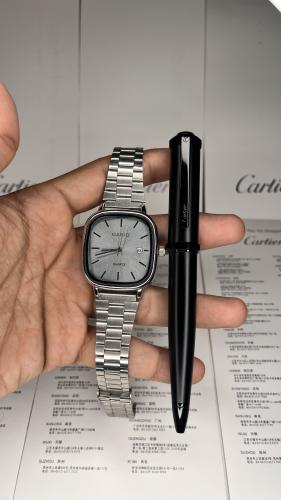 طقم كاسيو وقلم كارتير