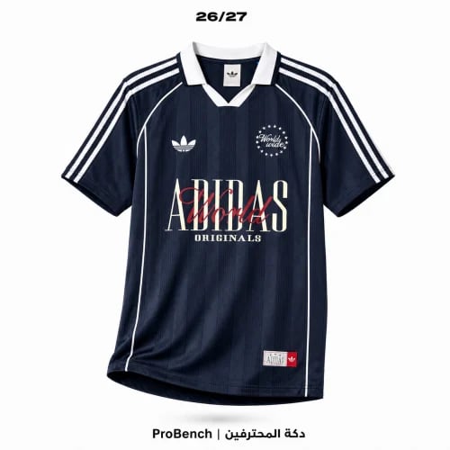 تيشيرت أديداس كاجوال قلاب 2026-2027 | Adidas