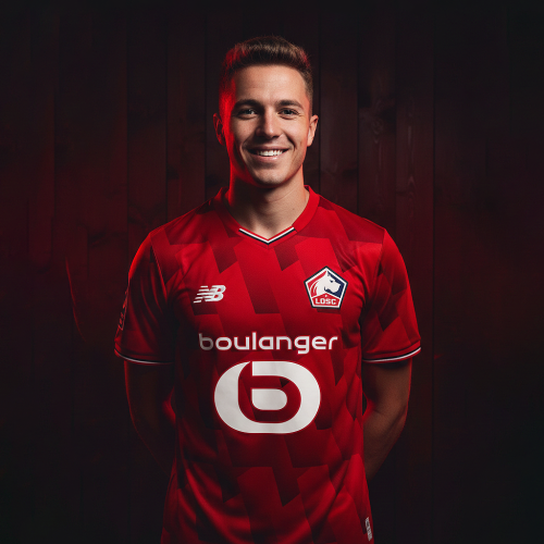 تيشيرت ليل الفرنسي الطقم الأول فئة اللاعبين 2025-2...