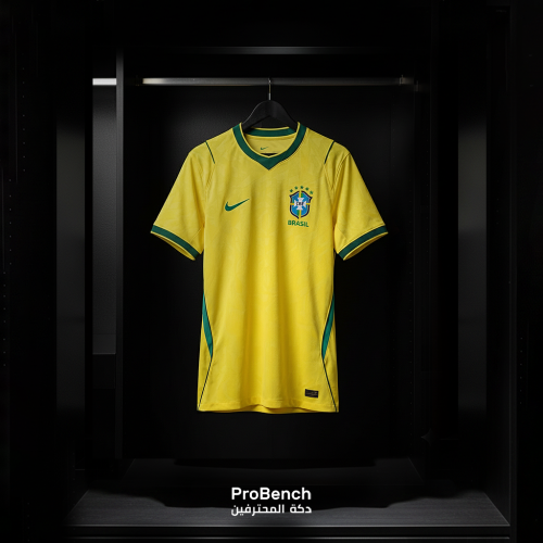تيشيرت منتخب البرازيل الطقم الأول فئة اللاعبين - ن...