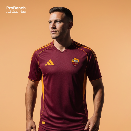 تيشيرت روما الطقم الأول فئة اللاعبين 2025-2026