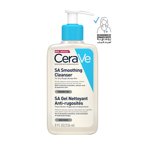 غسول جل منعم للبشرة الجافة والخشنة من سيرافي - 236...