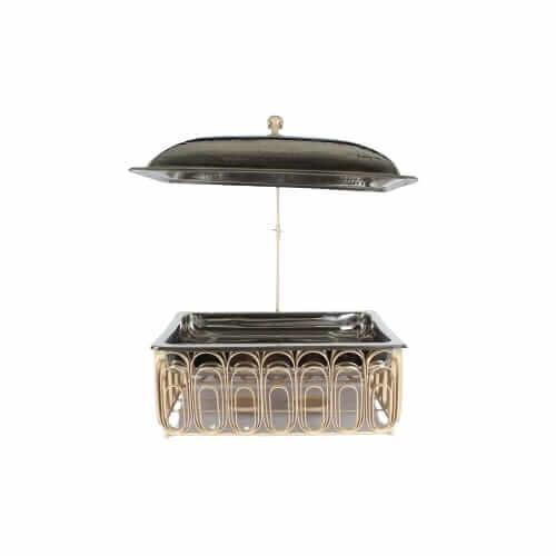 سخان طعام استيل 8 لتر مزخرف بيضاوي بيج