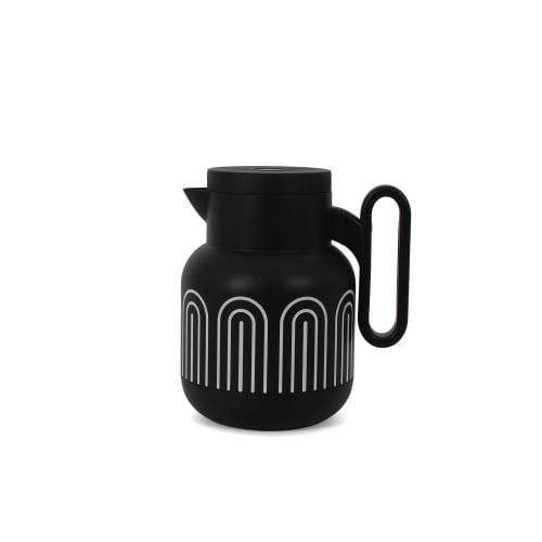 ترمس 1 لتر اسود مزخرف