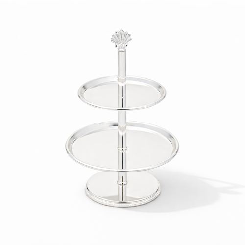 استاند تقديم 3 ادوار فضي كلاسيك رويال