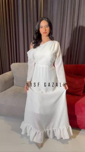 فستان كتان العيد