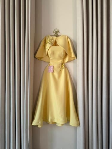 Arij dress in three colors
