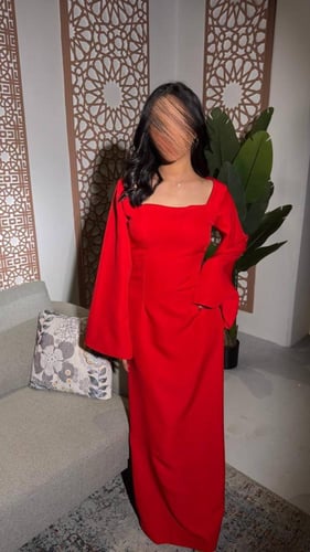 فستان ناعم فتحه ظهر