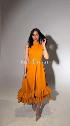 فستان اورنج