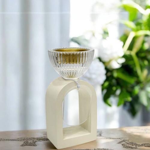 مبخرة زجاج كريستال