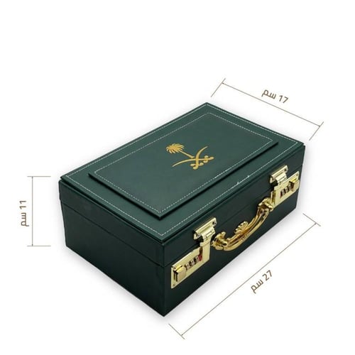 صندوق عود جلد فاخر