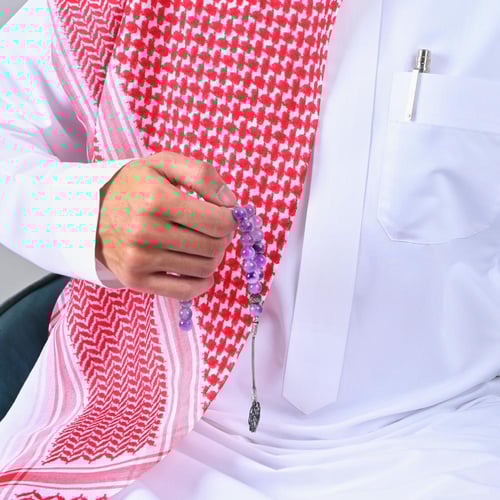 سبحة الامثيست ارجواني