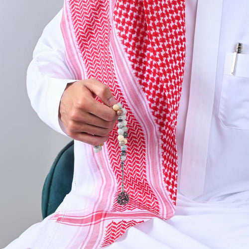سبحة عقيق هندي مشجر