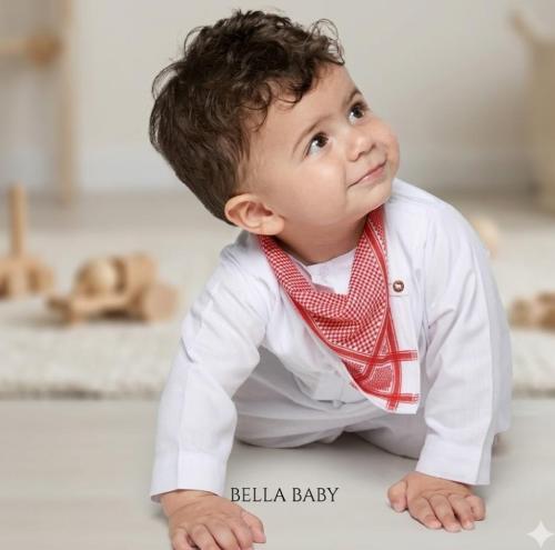 Dishdasha Onesie -White