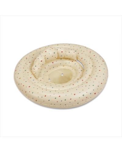 عوامة سباحة للأطفال بنقشة قلوب متعددة الألوان