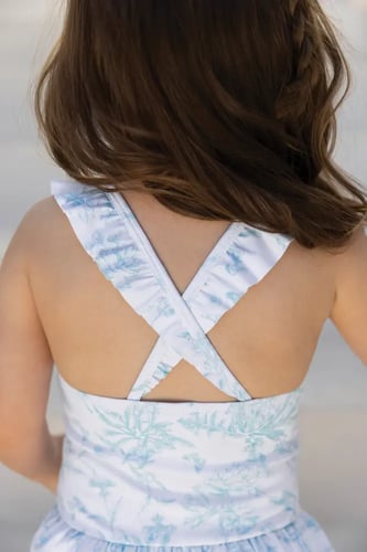 ملابس السباحة ذات الطباعة الخضراء المكونة من قطعة...