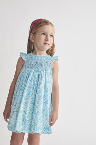 جيسوسيتو روسيو - فستان بوردادو مانو تركواسا