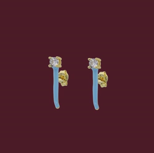 Baby Blue Earrings