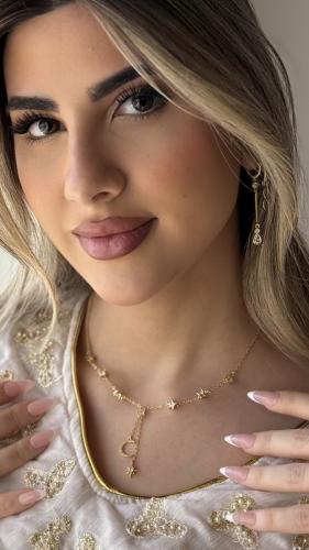 Moon & Star Necklace