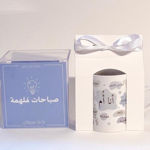 كوب أنا أم +بطاقات