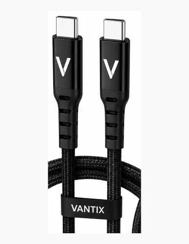 VANTIX | كيبل قماش تايب سي - تايب سي