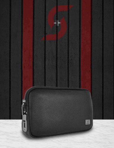 WIWU | حقيبة اليد الذكية بتصميم فاخر - قفل بالبصمة...