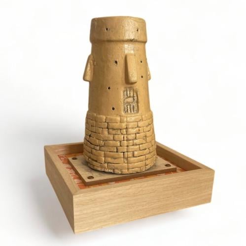 مجسم لمقصورة المرقب قديما