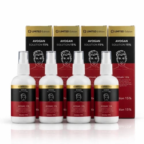 AVOGAN 15% spray for hair growth and thickening -...