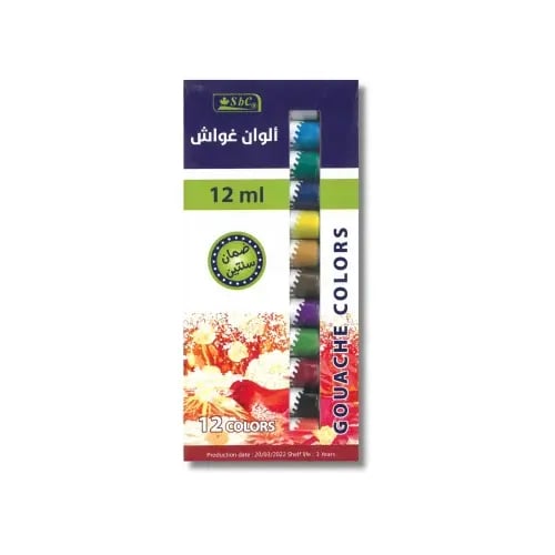 ألوان غواش 6ml