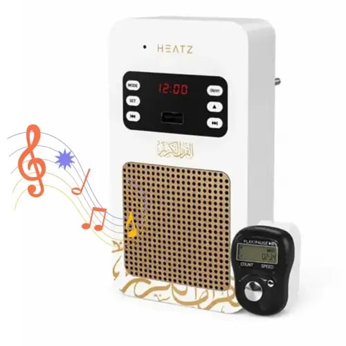 سماعة مع ساعة HEATZ ;ZS60