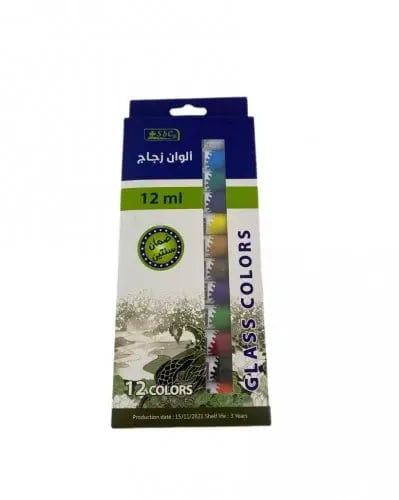 ألوان زجاج 12ml
