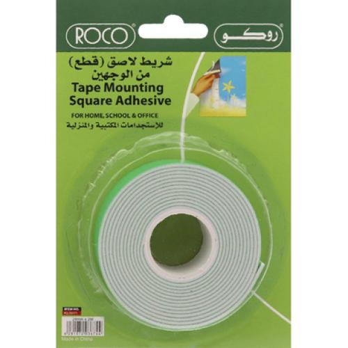روكو رول لاصق من الوجهين 24‎ mm X ‎2‎ m