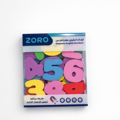 ارقام انجليزي مغناطيس