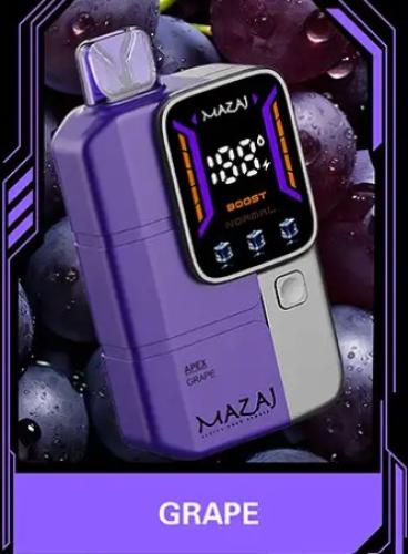 سحبة مزاج ابيكس 18000 سحبة عنب MAZAJ APEX 18000 PUFFS GRAPE