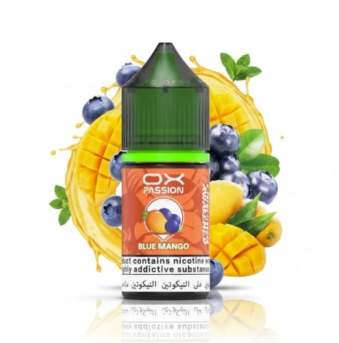 نكهة اوكس باشن توت أزرق مانجو 30 مل OX PASSION BLU...