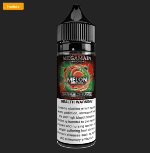 نكهة شيشة ميقا ماين بطيخ 60 مل MEGAMAIN watermelon...