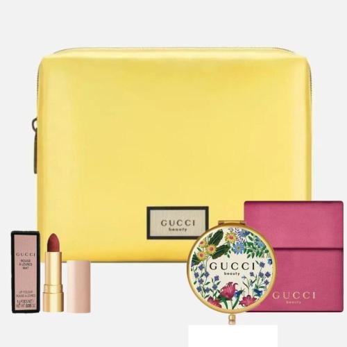 بكج GUCCI ( 3 قطع ) شنطة + مرايا + روج