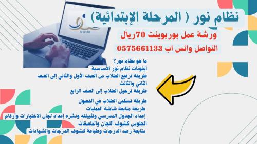 نظام نور ابتدائي محاور محددة