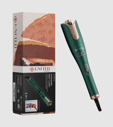 يونايتد بروفيشنال ملفف شعر اوتوماتيك (اخضر )