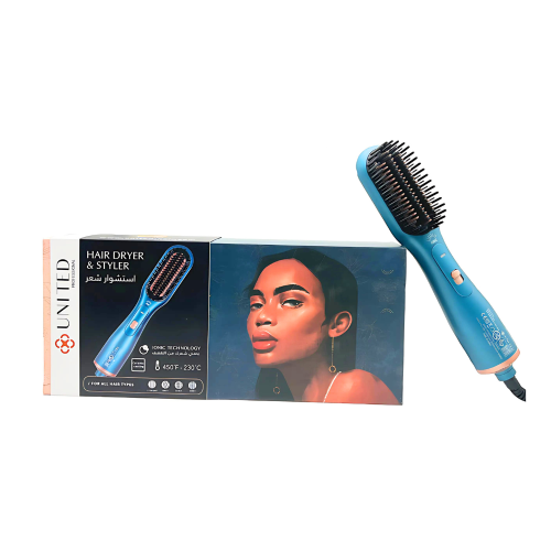 يونايتد بروفيشنال استشوار شعر (بنفسجي)