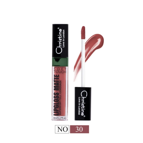 Christine Rouge matte liquid (30)