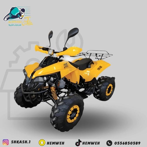 دراجة نارية 4 كفرات مقاس 125