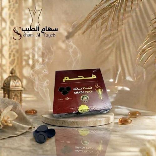فحم مدور سريع الاشتعال