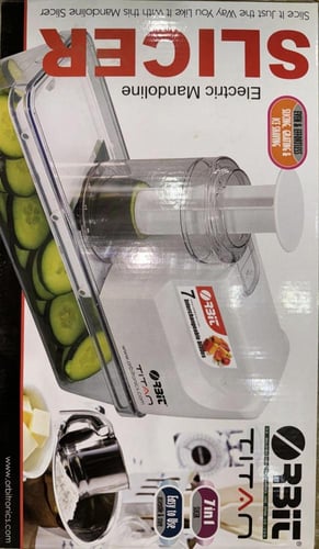 محضر طعام 7في1 بالكهرباء من اوربت جديد