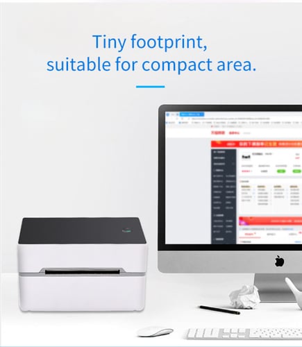 طابعة استكرات مع خاصية البلتوث طباعه حرارية احجام...