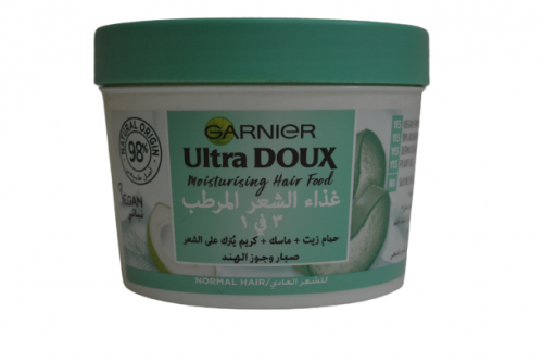 ماسك الشعر غارنييه بالصبار وجوز هند